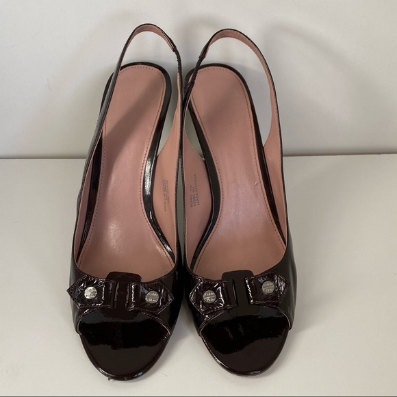 Calvin Klein Patent Slingback Heel, 9 - Picture 12 of 16